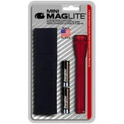 MagLITE MAGM2A01H Mini Maglite AA Flashlight with Holster- Black