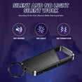 thumbnail image 5 of Mini Dictaphone Noise Reduction Audio Recorder Voice-activated Recording Pen Portable Hook Keychain Meeting Recorder for Class Student, 5 of 8