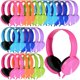 thumbnail image 1 of Auriculares de aula a granel, paquete de 24 para niños de escuela K-12, estudiantes al por mayor, computadora con cable, duraderos, cómodos auriculares giratorios, juego de clase para biblioteca, avió, 1 of 5