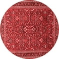 thumbnail image 1 of Ahgly Company Indoor Round Persian Red Traditional Area Rugs, 5' Round, 1 of 4