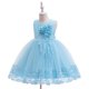 thumbnail image 4 of Cowsor Baby Girl Dress Flower Tulle Party Dresses Princess Pageant Birthday Wedding, 4 of 7