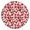 172, variant on Flower-Themed Round Tablecloth with Elastic Fit, Durable and Easy to Clean Polyester for Dining or Patio Use, Fits 44-52 Inch