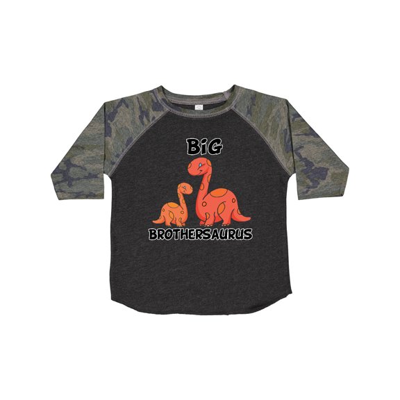 Inktastic Big Brothersaurus with Cute Sibling Dinosaurs Boys Toddler T-Shirt