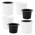 thumbnail image 5 of Worgeous  4 Pcs Self-priming Flower Pot Plant Pots Indoor Large Office White, 5 of 8