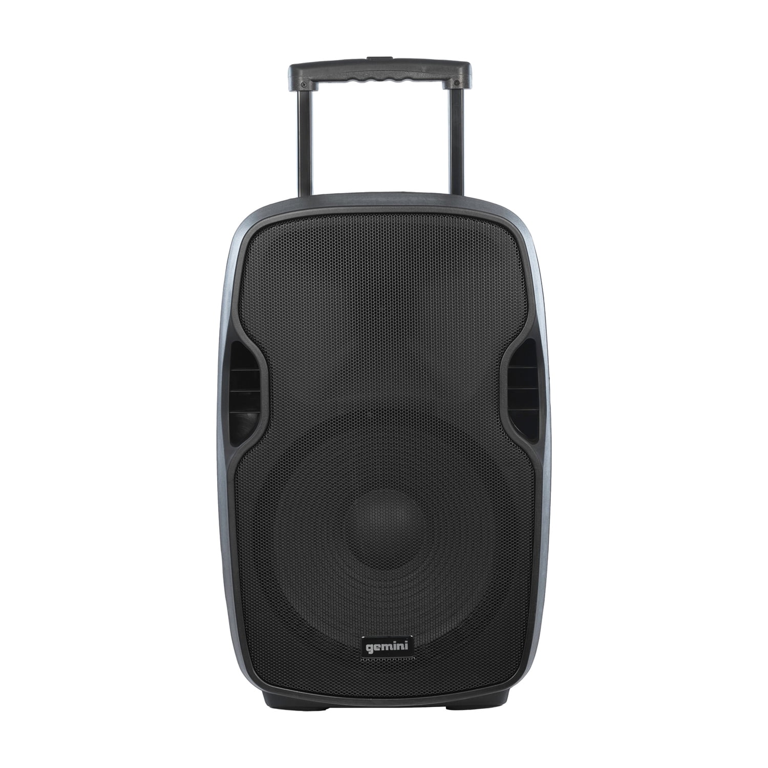 Gemini AS-15TOGO Portable Bluetooth PA Speaker with Integrated Mixer and Wired Microphone, Black