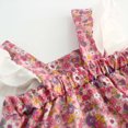 thumbnail image 4 of Odeerbi 2025 Summer Baby Girls' Sleeveless Lace Suspender Dress Floral Children's Clothing, 4 of 9
