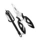 thumbnail image 3 of Alicates de pesca cómoda agarre de agarre liviano removedor de gadget de pescado negro, 3 of 8
