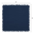 thumbnail image 6 of Unique Bargains 6Pcs Cotton Reusable Dinner Cloth Napkins Navy Blue 18x18inch, 6 of 6
