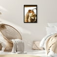 thumbnail image 6 of Americanflat 16x22 Picture Frame with Polished Plexiglass Streamline Collection Thin Border Wall - Black, 6 of 8
