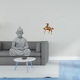 thumbnail image 2 of Estatua de mono en miniatura, figura de caballo, adorno de Buda, escultura de latón, arenisca, animal meditador, decoración interior y exterior, adecu, 2 of 8
