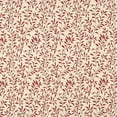 thumbnail image 1 of Designer Fabrics F415 54 Po. Grand Tissu d'Ameublement Réversible Matelassé Floral Rouge et Beige, 1 of 1