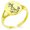 Gold, variant on Stainless Steel Mariner Nautical Anchor Minimalist Oval Top Polished Statement Signet Ring