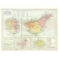 thumbnail image 2 of Pompido 24x19 White Modern Wood Framed Museum Art Print Titled - West Canary Islands Spain - Pompido 1913, 2 of 4