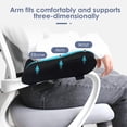 thumbnail image 2 of Arm Rest Cushion - Ergonomic Armrest Pads | Comfy Gaming Chair Arm Rest Covers | Adjustable Straps, Chair Elbow Pads, Elbow Support Cushion for Computer | Officë Chair Arm Pads for Elbow Pąin Relief, 2 of 7
