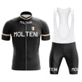 thumbnail image 5 of Conjunto de maillot de ciclismo retro Molteni negro para hombre, pantalones de montar de manga corta, ropa clásica de ciclismo de montaña, maillot de triatlón, 5 of 5