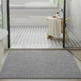 thumbnail image 5 of Gumesh Plush Bath Rug 20x32 Inch, Super Absorbent Quick-Dry Bathroom Mat, Non-Slip Shower Carpet, Soft Home Floor Mat for Bath & Vanity, 5 of 9