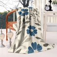 thumbnail image 2 of Pioneer Flower Blanket,Comfortable Soft Flannel Throw Blanket,All Season,Warm Lightweight Blankets for Sofa Bed Couch Living Room Chair,40"x50"(100x130cm), 2 of 4
