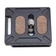 thumbnail image 1 of Placa De Liberación Rápida De Metal, Placa De Liberación Rápida Universal Para Tornillo Tipo Arca De 1/4 De Pulgada Para Trípode, 1 of 7