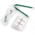 thumbnail image 1 of TFixol Compact 6-Key Programmable Mini Keyboard with Customizable Shortcuts, Acrylic Build, Available in Black or White, 1 of 6