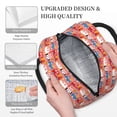 thumbnail image 5 of Haiem Cartoon with Traffic Elements Printed Lunch Bag Women, Lunch Box Lunch Bag for Women, Small Leakproof Cute Lunch Tote Large Capacity Reusable Insulated Cooler Lunch Container, 5 of 6
