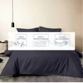 thumbnail image 3 of Kotton Culture 3Pc King Size Duvet Cover Set 100% Egyptian Cotton 1000 TC Dark Gray, 3 of 4