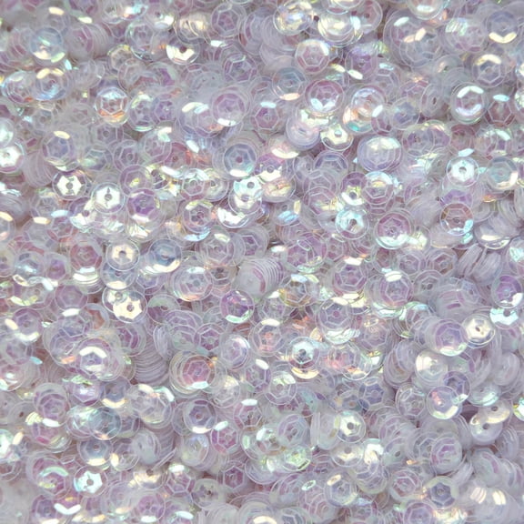 Crystal Rainbow Cup Sequins 5mm Crystallina Mirror Shiny Iridescent Made in USA