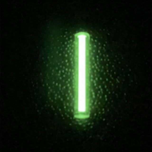 Tubo luminoso de de 1,5x6 mm, no tubo de tritio, luces de , tubo de luz autoluminoso, barra de tierras raras para accesorios Verde Baoblaze tubo luminoso