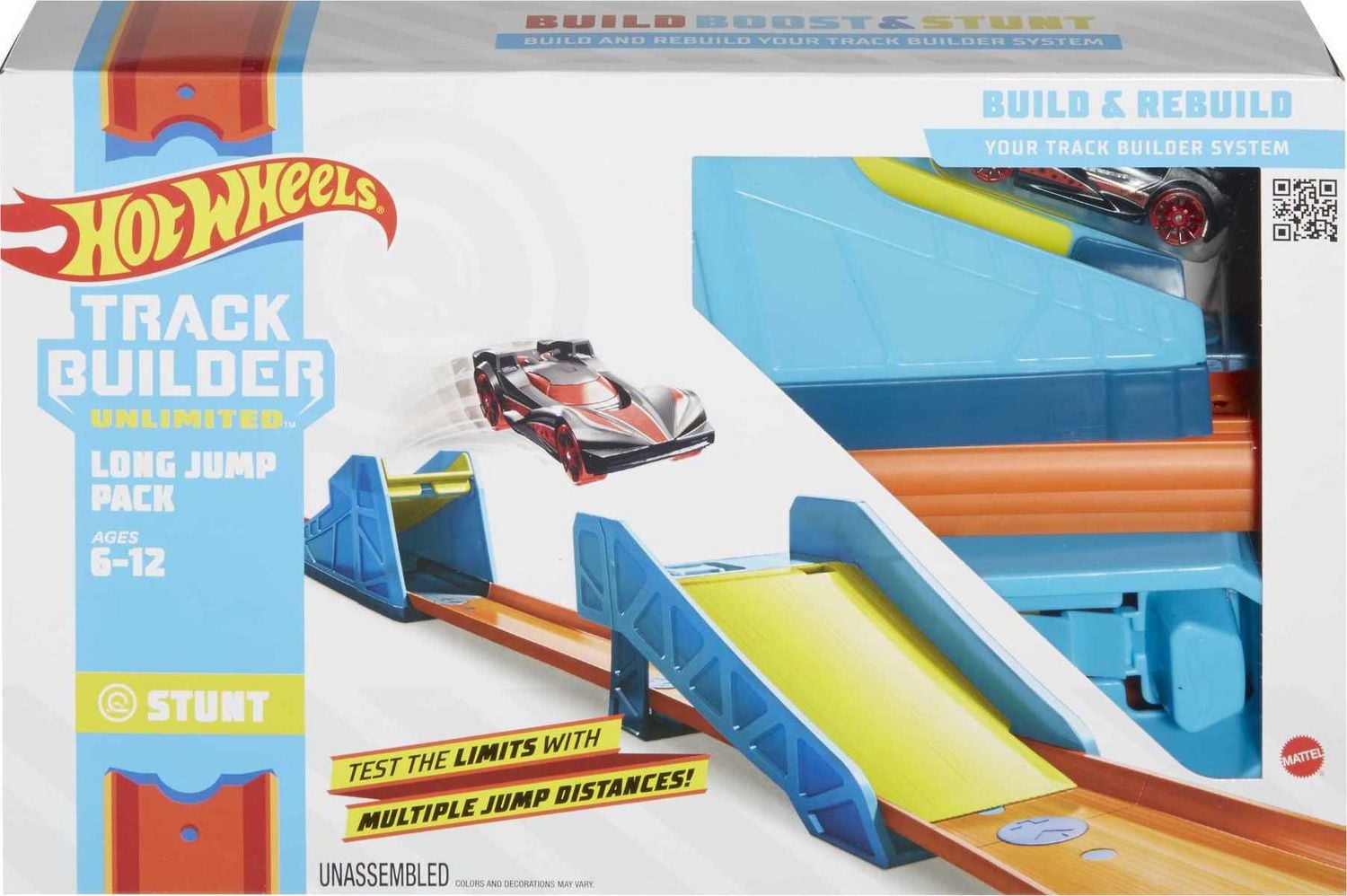Hot Wheels – Track Builder Unlimited – Coffret Saut en longueur