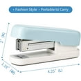 thumbnail image 6 of Mini Stapler, 20 Sheet Office Desktop Stapler with 640 Standard Staples and A Staple Remover, Pink…, 6 of 14