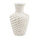 thumbnail image 2 of Jarrón de plástico antirompedor de porcelana sintética de ratán con textura impermeable flor decorativo para el comedor del salón, 2 of 6
