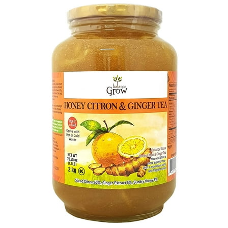 Balance Grow Honey Citron and Ginger Tea 70.55oz (4.4 lbs/2KG)