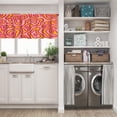 thumbnail image 3 of LALILO Kitchen Curtain Valance Fashion Exotic Ethnic Tribal Rod Pocket Window Curtain 52"x 18" Set of 2, 3 of 7