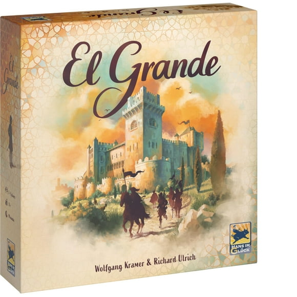 El Grande Jeu de Société - Engagez-Vous dans l'Intrigue Médiévale au 15e Siècle en Espagne! Jeu de Stratégie de Contrôle de Zone pour Enfants et Adultes, 12+, 2-5 Joueurs, 90 Min d'Autonomie, Fabriqué par Ha