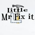 thumbnail image 2 of CafePress - Little Mr Fix It Infant Bodysuit - Baby Light Bodysuit, Size Newborn - 24 Months, 2 of 4