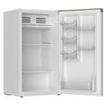 thumbnail image 2 of Frigidaire Compact Fridge with Chiller, 3.2 cu ft, Mini Fridge for Office, Bedroom, Dorm Room or Cabin – W:17.83" x L: 16.97" X H:33.27" (Cotton), 2 of 9