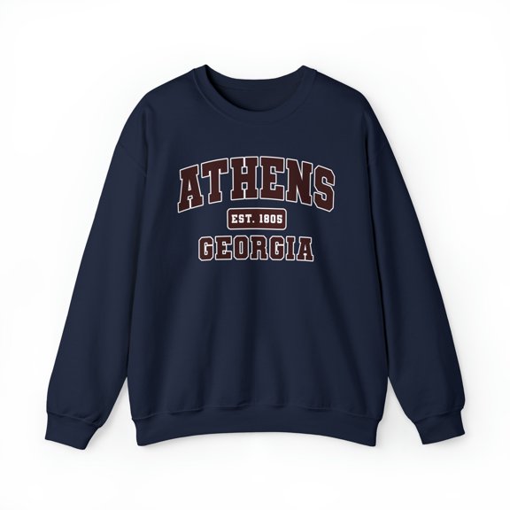 Athens Georgia GA Moving Trip Vacation Sweatshirt, Gifts, Crewneck
