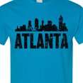 thumbnail image 4 of Inktastic Atlanta Skyline Grunge T-Shirt, 4 of 5