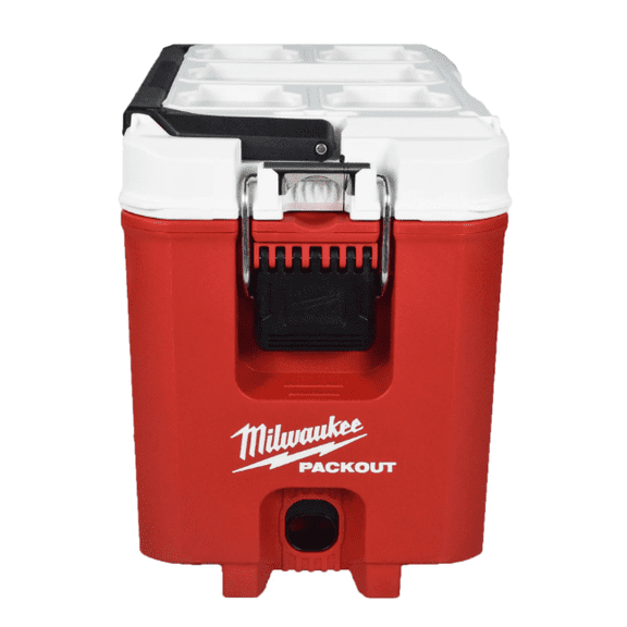 Milwaukee PACKOUT 16 Qt Compact Cooler, IP65 Rated, 30-Hour Ice Retention, Model 48-22-8460