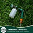 thumbnail image 5 of BINGLI Hose End Sprayer for Liquid Fertilizer/Soap | Lawn, Yard & Garden Feeder with 16oz / 500ml Bottle for Uniform Fertilizing and Watering Plants | Car, Wash Hose Attachment Nozzle, 5 of 10