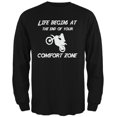 thumbnail image 1 of T-Shirt à Manches Longues Noir pour Adulte Comfort Zone Dirt Bike, 1 of 1
