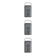 thumbnail image 3 of Soidarity Bomba de aire eléctrica portátil: esencial para los entusiastas del aire libre Portátil Conveniente PP Fácil de gris 1200mA Type1 NO1, 3 of 6