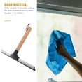 thumbnail image 6 of MRLESS 12 Inch Shower Squeegee with Wooden Handle for Bathroom Glass, Shower Doors, Mirrors - Streak-Free Cleaning Tool, 6 of 7