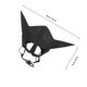 thumbnail image 2 of unbranded Sombrero Para Y Perro Con De En Fieltro Negro Para Fiestas, 2 of 8