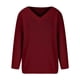 thumbnail image 3 of Suéteres Para Mujer Suéteres de Otoño Moda Otoño E Invierno Casual Cuello Redondo Manga Larga Color Sólido Suéter Tops Blusa Odeerbi  ODB146864, 3 of 7