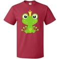 thumbnail image 3 of Inktastic Frog Prince, Green Frog, Frog With A Crown T-Shirt, 3 of 5