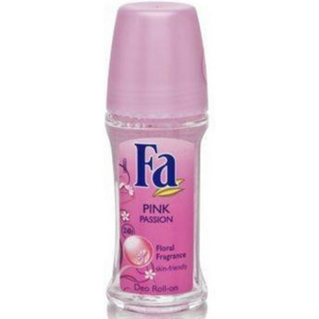 FA Hour Roll-On Deodorant for Women-Pink Passion 1.7