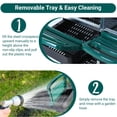 thumbnail image 2 of 6- cm de Alturaole Chicken Nesting Caja without Bracket Legs Chicken Laying Caja con Lid Cover y Roll-Away cm de Profundidadesign to Protect Eggs en Chicken Coop, 2 of 5