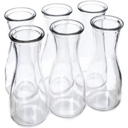 

Brybelly KTBL-503 12 oz Glass Beverage Carafe - Pack of 6