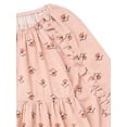 thumbnail image 4 of Modern Moments by Gerber Toddler Girl Dress with Ruffle Detail, Sizes 12 Months - 5T, 4 of 7