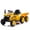 Yellow, variant on 12V Kids Ride On Electric Tractor, Kids Ride On Toy.2WD, Non-skid tires, steering wheel, foot pedal,With Removable storage tug,Light,Bluetooth,Music,MP3,USB,Power Display For Kids Aged 3+